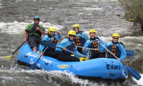 Rafting the Poudre River