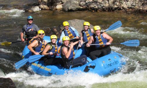 Rafting the Poudre River