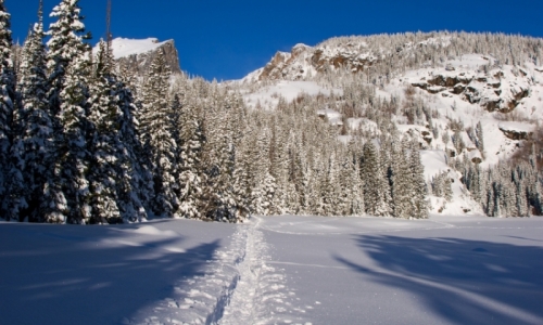 Estes Park Colorado Winter Vacation