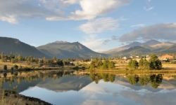 Lake Estes and Estes Park Lake Estes and Estes Park