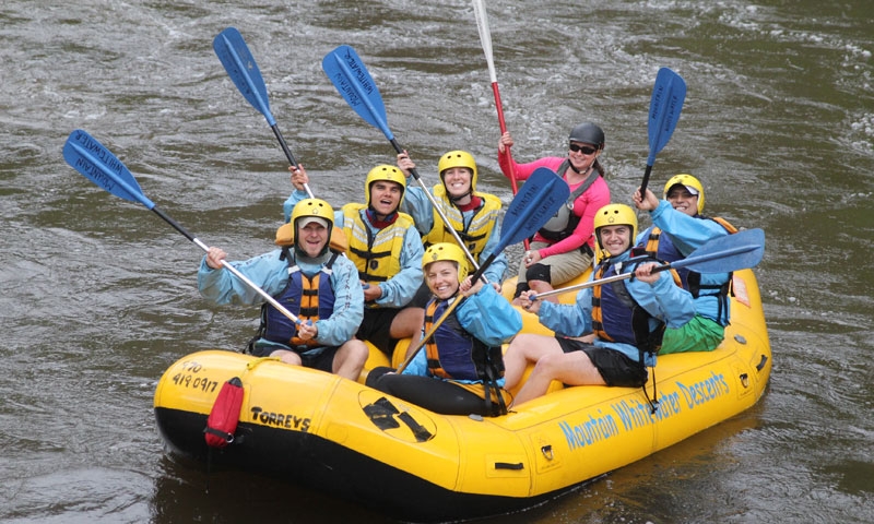 Rafting the Poudre River