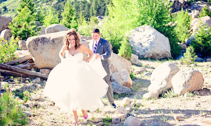 Wedding in Rocky Mountain National Park