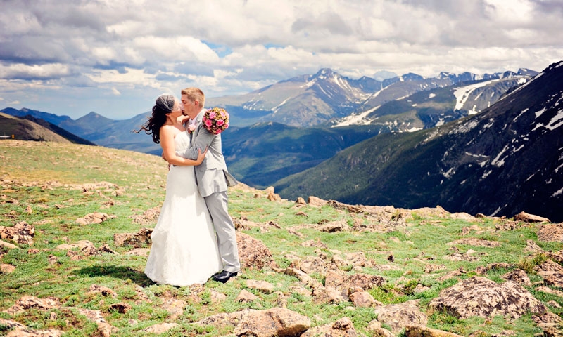 Wedding in Rocky Mountain National Park