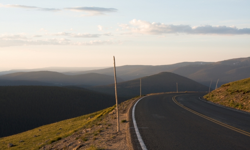 Trail Ridge Road in Rocky Mountain National Park
