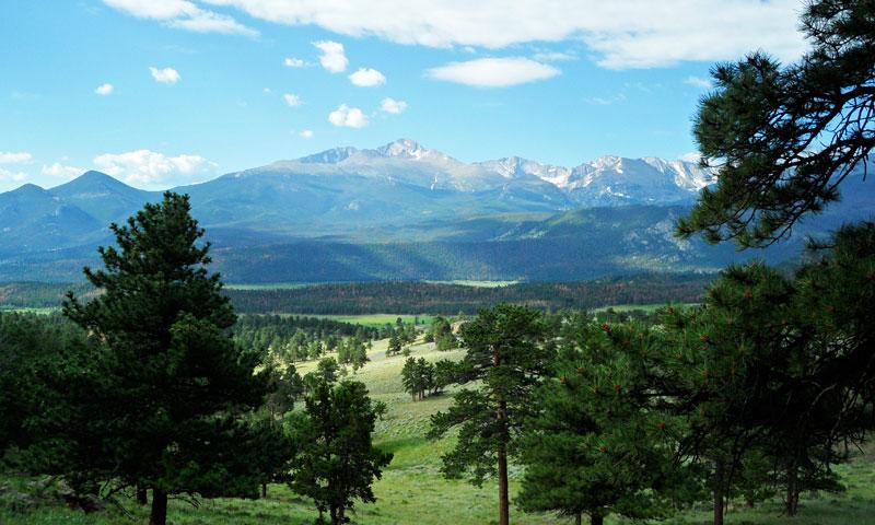 Rockies from Deer Ridge Trail