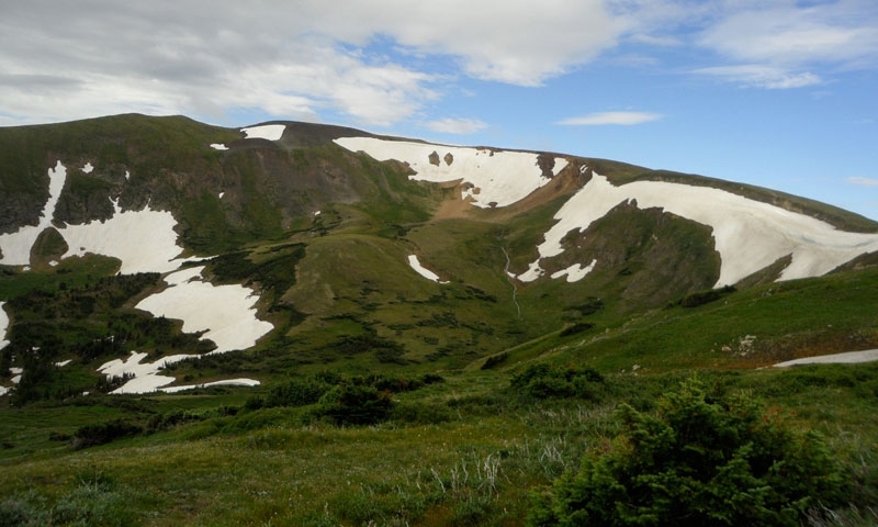 Old Fall River Road View Scenic Drive Rocky Mountain National Park Colorado