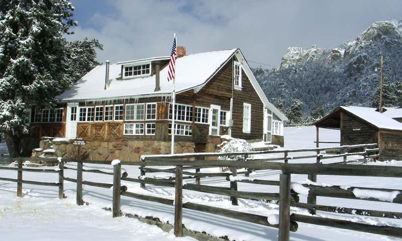 MacGregor Ranch in Winter